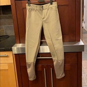 Irideon light show breeches girls size 16.